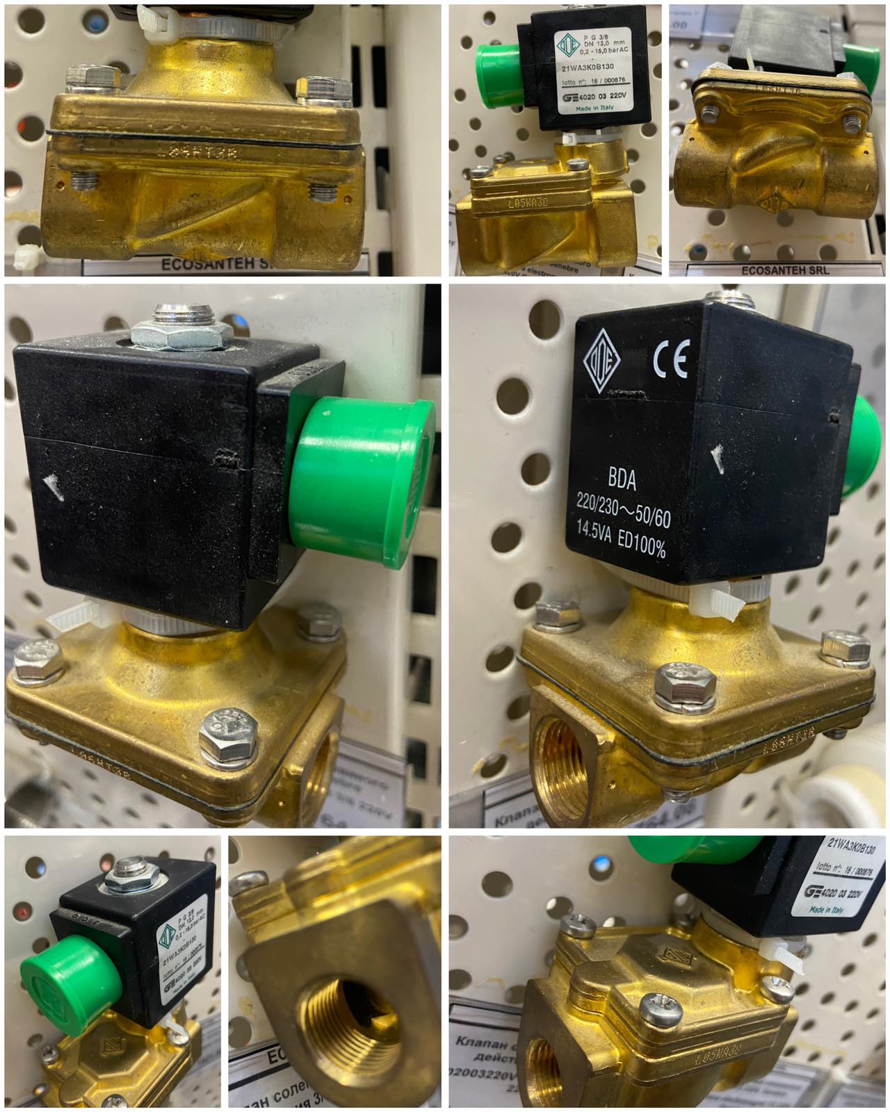Соленоидные (электромагнитные) клапаны ᐈ Цена Магазин 4elements.md Кишинев