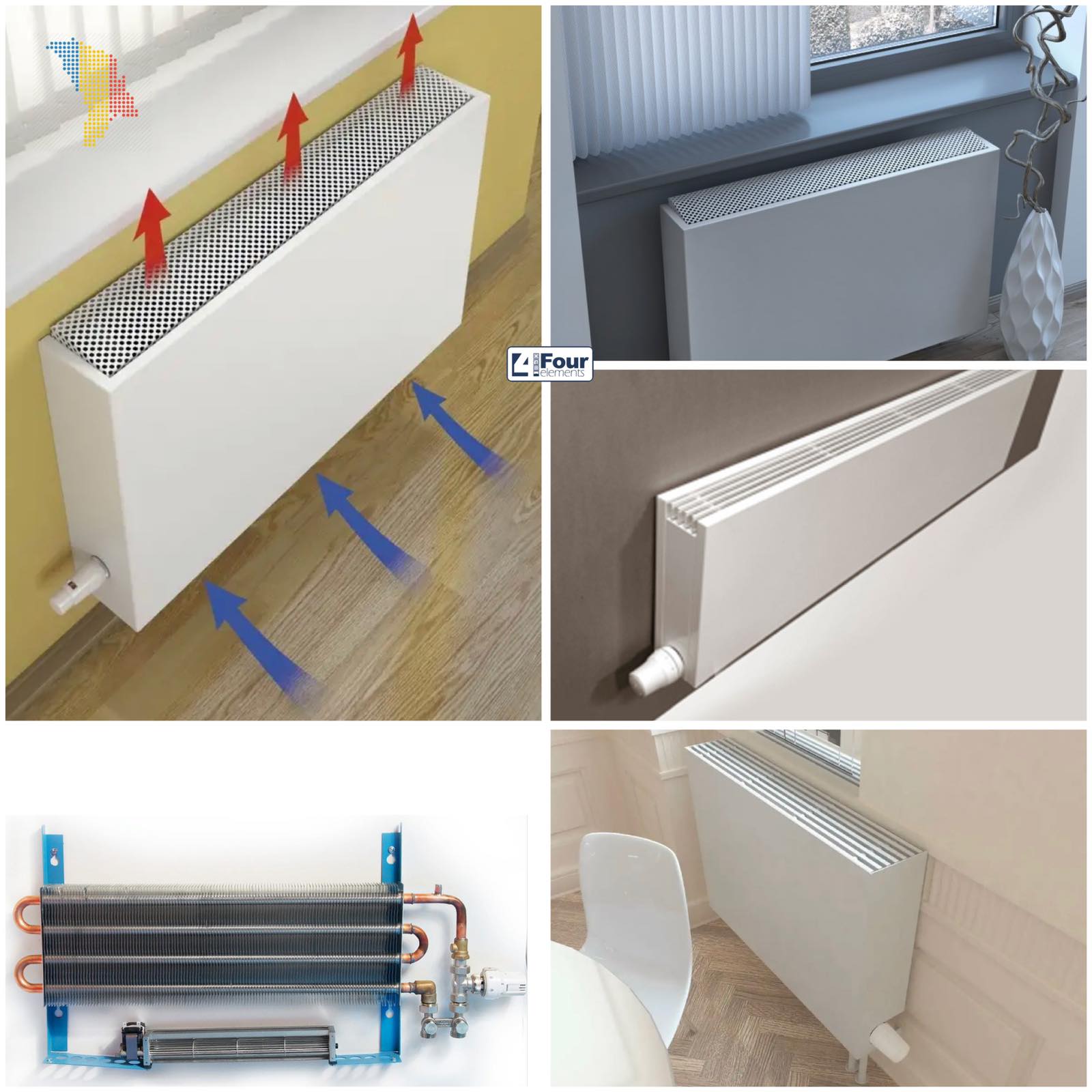 настенные конвекторы водяного отопления