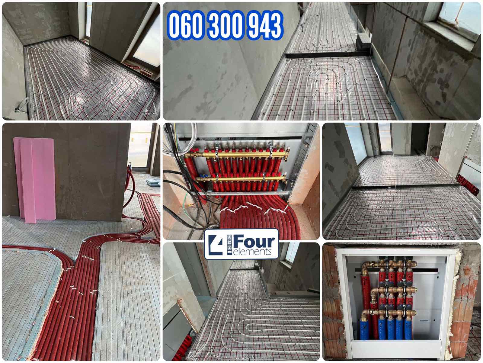 Установка укладка и монтаж водяных теплых полов цены в Кишиневе