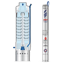 Погружной насос Pedrollo 4SRm 4/12 - F - PD 1,1 kW, Мощность: 1,1, Серия: 4SR-F фото