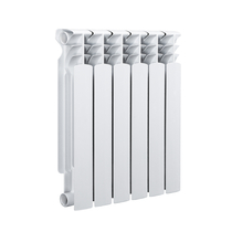 Биметаллический радиатор KUBBER KUB-500W/100 White фото