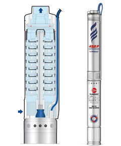 Погружной насос Pedrollo 4SRm 1/22-F-PD 0,75 kW фото