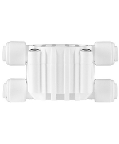 Клапан запорный пластиковый с быстрым соединением 1/4''  (для обратного осмоса) USTM фото