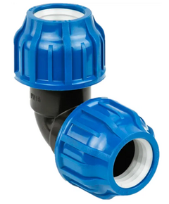 Отвод d.63 для ПЭ труб Ростурпласт фото