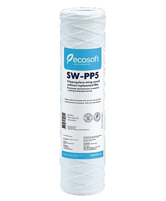 Cartuș din polipropilenă înfășurat KPV 2.5x10'' 5MKM