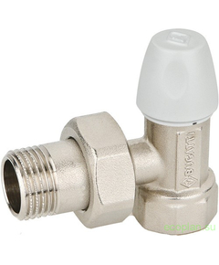 Кран угловой (обратка) 1/2"х1/2" (полипр.) Bugatti фото