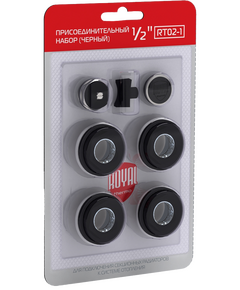 Комплект аксесуаров 1x1/2'' black Royal Thermo фото