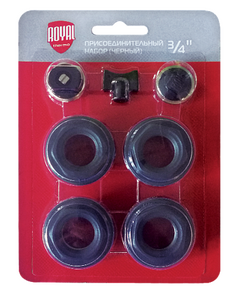 Комплект аксесуаров Royal Thermo 3/4'' black фото
