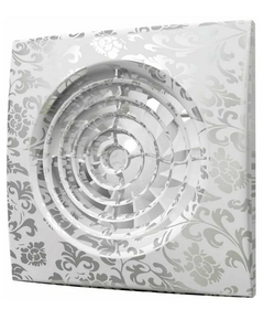 Дизайнерский вытяжной вентилятор с обратным клапаном DICITI AURA 4C D100 White Design