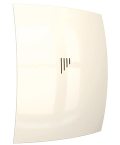 Ventilator de evacuare designer cu clapetă de sens Diciti BREEZE 4C D100 Fildeș