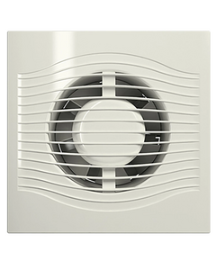 Ventilator de extracție design Diciti SLIM 4 D100 Ivory