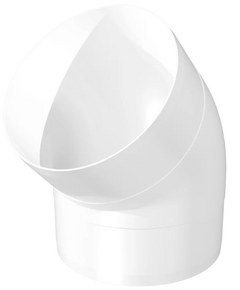 Колено круглое 45° Era 16ККП D160 фото