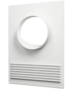 Площадка торцевая пластиковая с решеткой 18х25, d.130 Эра фото