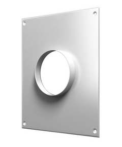 Площадка торцевая д.100 метал. эмалир. Эра фото