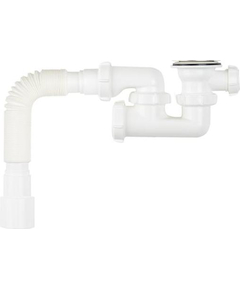 Sifon pentru cadă de duș 1 1/2"x40 reglabil cu evacuare și g.t. 40x40/50 Aquant