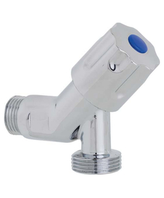 Кран  угловой 1/2"x3/4" (TEK) для стиральной машины Genebre фото