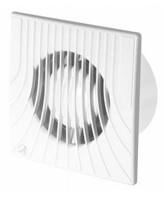 Ventilator axial de extracție cu temporizator Awenta WA100T D100 alb