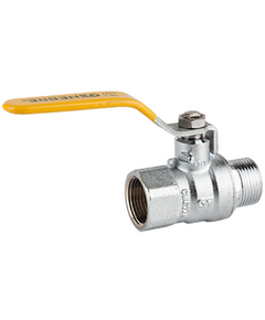 Шаровый кран для газа ручка 1/2" MF (хром)  Genebre фото