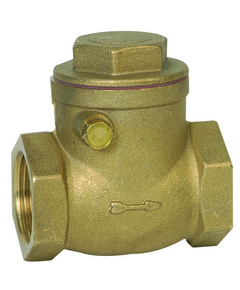 Clapetă de retenție metalică rotativă 1" Genebre (garnitură NBR)