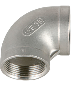 Отвод нержавейка 3/4 FF Genebre фото