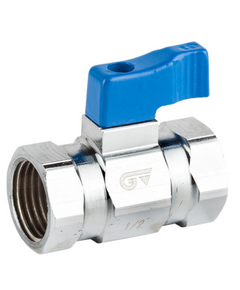 Шаровый кран mini 1/2'' FF blue Genebre фото