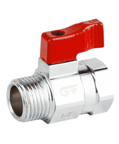 Шаровый кран mini 1/2'' FM red Genebre фото