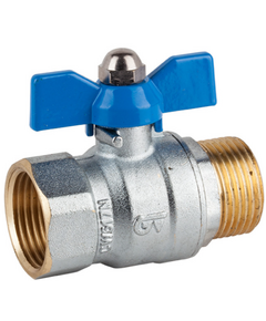 Шаровой кран бабочка 1/2" FM Genebre фото