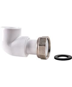 Угольник с накидной гайкой 20x3/4 90 PPR РВК фото