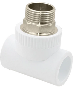 Тройник комб. 25х1/2 M PN25 Ростурпласт(160/20) фото