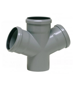 Крестовина одно плоскостная  110/110 угол 67° HTDA Valsir фото