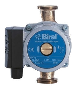 Циркуляционный насос WX 12 DN20, 34-40W -120 (H=2.0m, Q=3m3/h) BIRAL (рециркуляция) фото