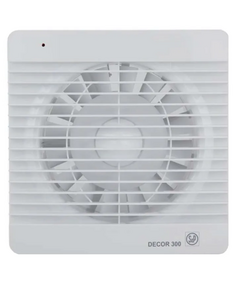 Ventilator evacuare axial cu supapa si timer Soler Palau DECOR 300CRZ D150 White