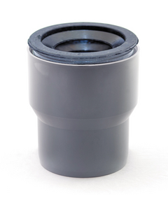 Муфта переходная на чугун с манжетой и кольцом д.110 Ростурпласт фото