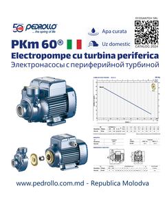 Вихревой насос Pedrollo PKm 65 0,55 kW фото