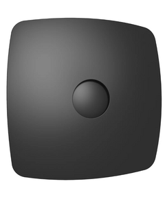 Ventilator evacuare design cu supapa VentEurope FINE 100 BD Matt Black