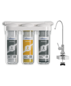 Фильтр под кухонную мойку - 3 ступени очистки АБФ-ТРИА - УМЯГЧЕНИЕ Aquabright фото