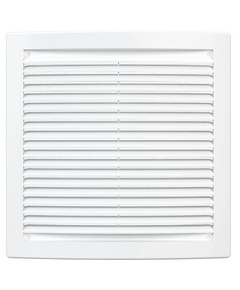 Grila de ventilație de evacuare din plastic ABS Era 1515РЦ 15x15 Alb