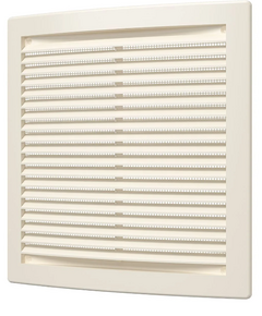 Вытяжная вентиляционная решетка из АБС-пластика Era 2020РЦ 20х20 Ivory фото