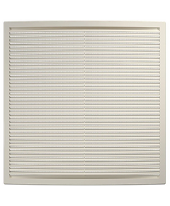 Вытяжная вентиляционная решетка из АБС-пластика Era 3434РЦ 34х34 Ivory фото