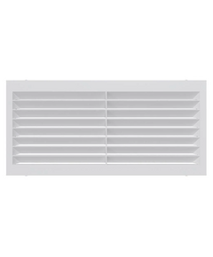 Grilă de ventilație evacuare din plastic ABS Era 1708С 17х8 Alb