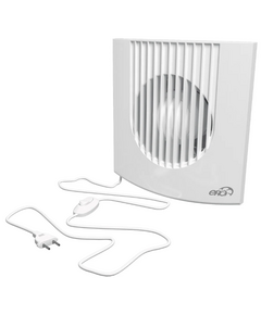 Ventilator de extracție axial cu cablu de alimentare ERA FAVORITE 4-01 D100 Alb