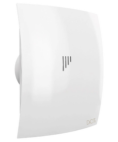 Осевой вытяжной вентилятор с обратным клапаном DICITI BREEZE 4C D100 White фото