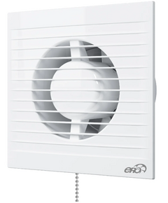 Ventilator axial de evacuare cu comutator Era E 100-02 D100 Alb