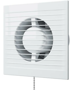 Ventilator axial de extracție cu comutator Era E 150-02 D 150 alb