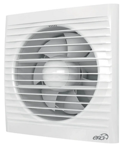 Ventilator de extracție axial cu clapetă de sens ERA 6С D150 Era Alb
