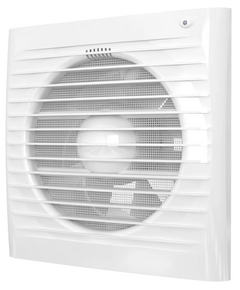 Ventilator de extracție axial cu viteză dublă și plasă ERA 5S-03 D125 Alb