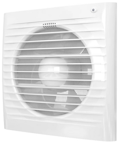 Ventilator axial de extracție cu grilă și senzor de umiditate ERA 5S HT D125 alb