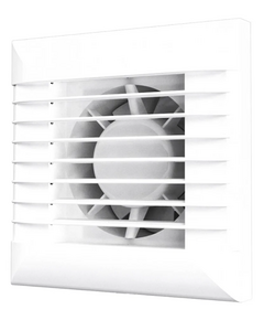 Ventilator axial de extragere cu jaluzele ERA EURO 5A D125 alb
