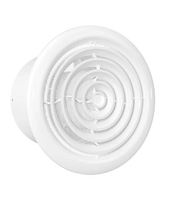 Ventilator de evacuare axial pentru tavan cu grilă Auramax RF 5S D125 Alb