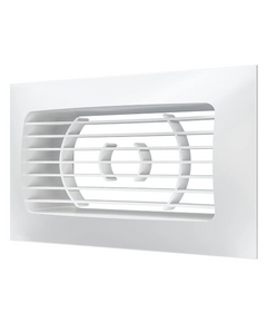 Вытяжная вентиляционная решетка из АБС-пластика с фланцем Era 511РСФ 14x8.5 White фото
